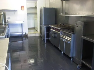 Picture of recently cleaned commercial kitchen